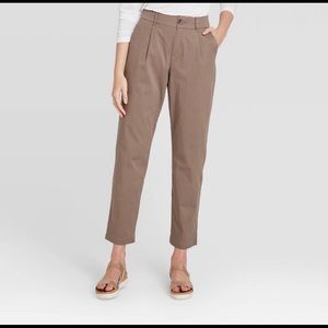 NWOT High Rise Ankle Pants